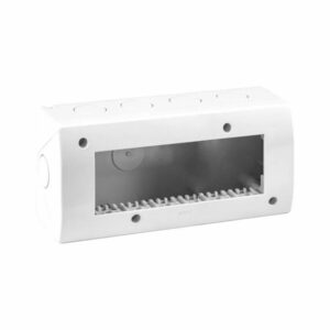 Calottina IP40 6 Moduli Bianca